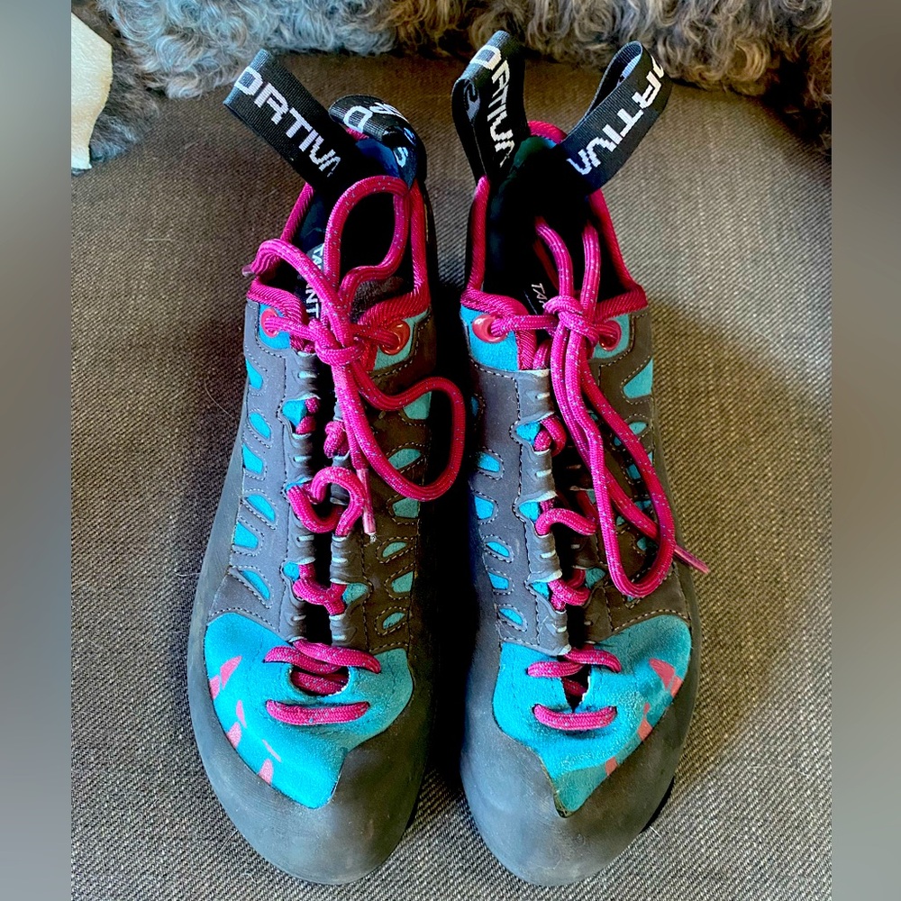 La Sportiva Climbing Shoes - worn a handful of times 2 years ago.